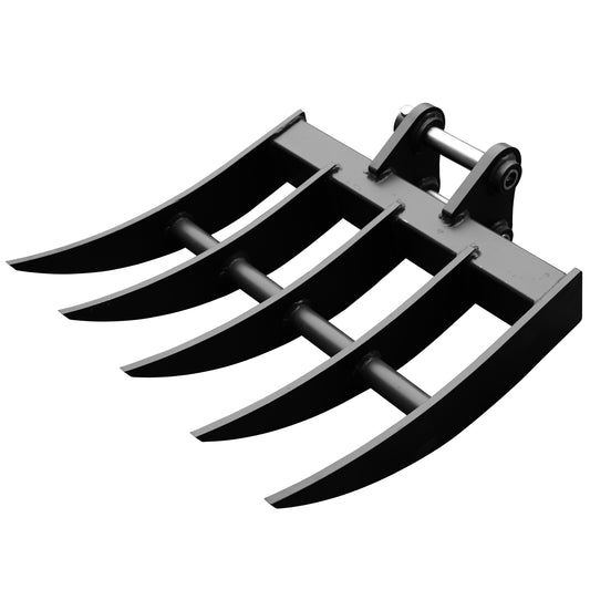 Rake for 2-Ton Mini Excavators | HUAYEE HYE05-3