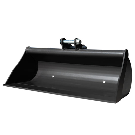 32" Toothless Bucket for 1-1.8 Ton Mini Excavators | HUAYEE HYE01-2