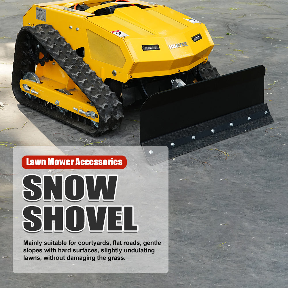 Snow Removal Kit: 37-inch Mower Snow Removal Attachment—Height-Adjustable, Remote-Controlled Operation, Quick-Attach/Detach, Efficient Snow Removal.