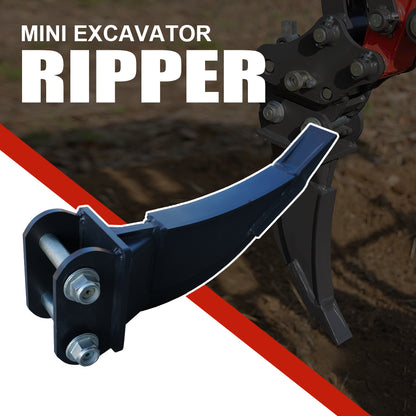 Ripper for 1-1.8 Ton Mini Excavators | HUAYEE HYE01-4