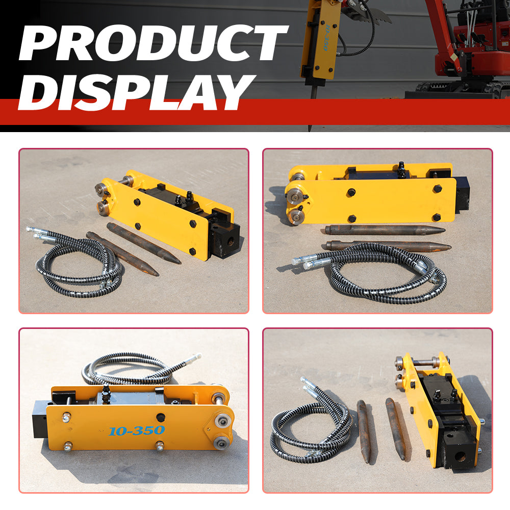 Hydraulic Hammer for 1-1.8 Ton Mini Excavators | HUAYEE HYE03