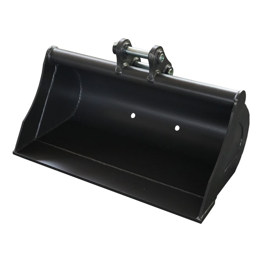 32-Inch Toothless Bucket for 2-Ton Mini Excavators | HUAYEE HYE05-2