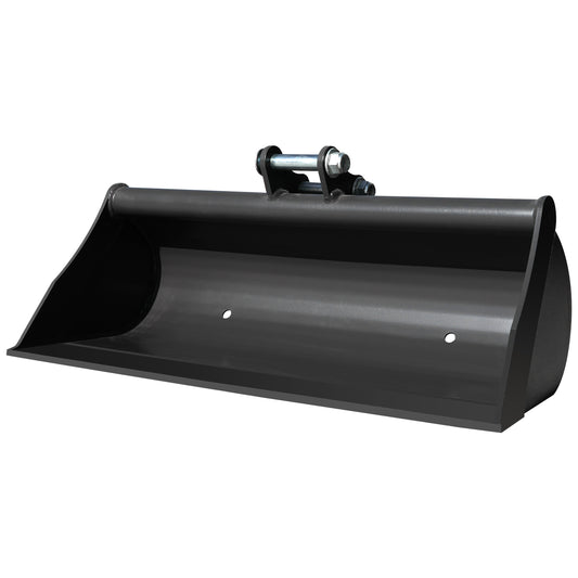 32" Toothless Bucket for 1-1.8 Ton Mini Excavators | HUAYEE HYE01-2