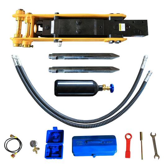 Concrete Crusher | Breakers for Mini Excavators Up to 2 Tons | HUAYEE HYE07