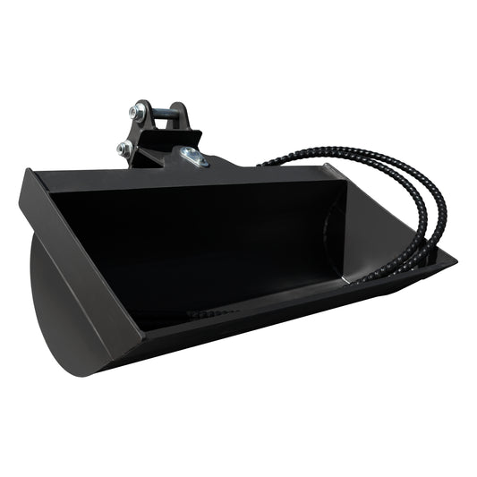 800mm 32" Tilt Bucket for 1-1.8 Ton Mini Excavators | HUAYEE HYE04