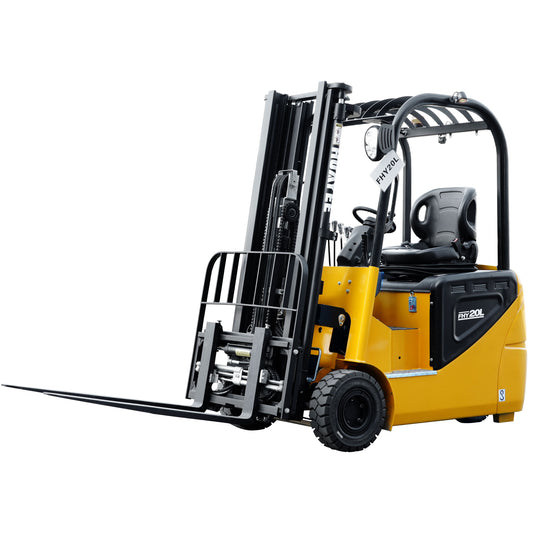 HUAYEE FHY20L Electric Forklift | Lithium Battery | Max. Lifting Capacity: 3,968 lbs | Max. Lifting Height: 118 inches