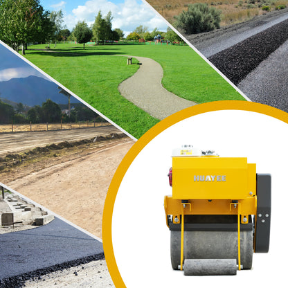 HUAYEE RHY0.3 0.3 Ton Small Road Roller - Compact Pavement Compaction
