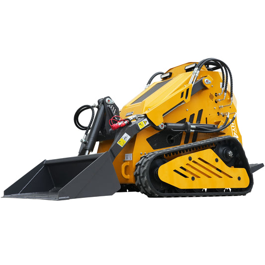 HUAYEE LHY480 Mini Skid Steer Loader - 23HP Briggs & Stratton Engine, 560kg Rated Load