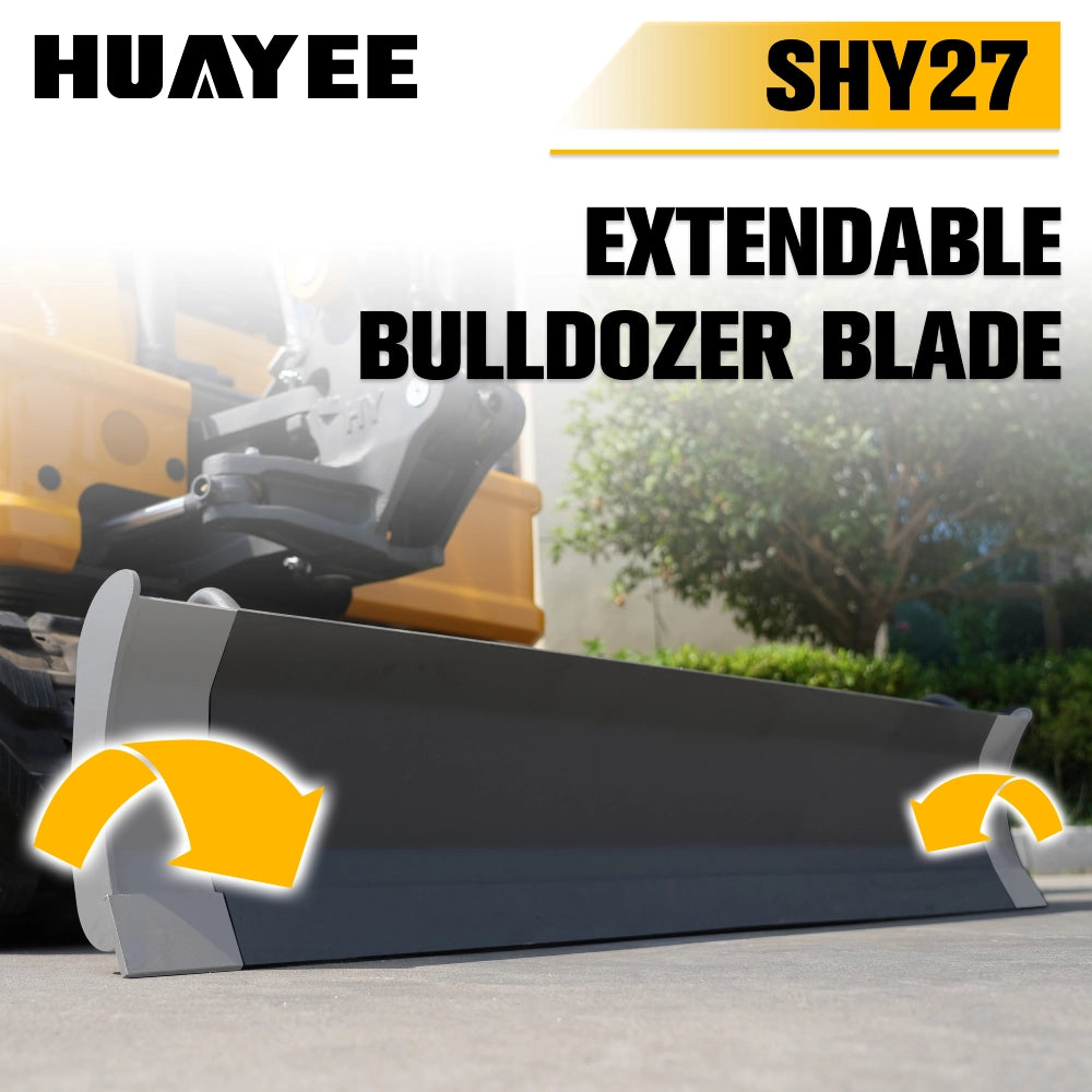 HUAYEE SHY27 Mini Excavator - 2.7 Ton Compact Excavator with Kubota D1105 Engine, 21 HP