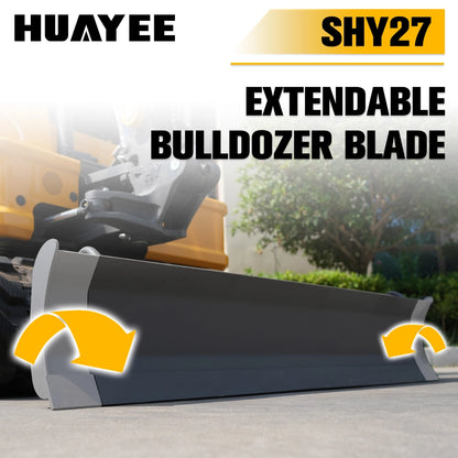 HUAYEE SHY27 Mini Excavator - 2.7 Ton Compact Excavator with Kubota D1105 Engine, 21 HP