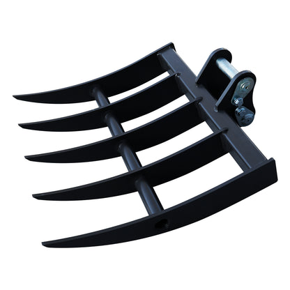 Rake for 1-1.8 Ton Mini Excavators | HUAYEE HYE01-3