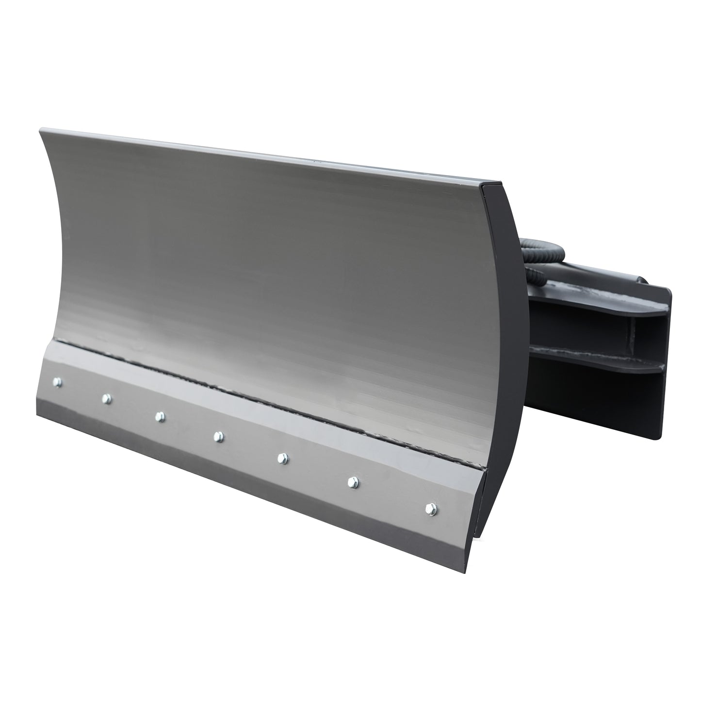 Dozer Blade Attachment for Mini Skid Steer Loaders - Straight Push Blade for Grading, Leveling & Backfilling