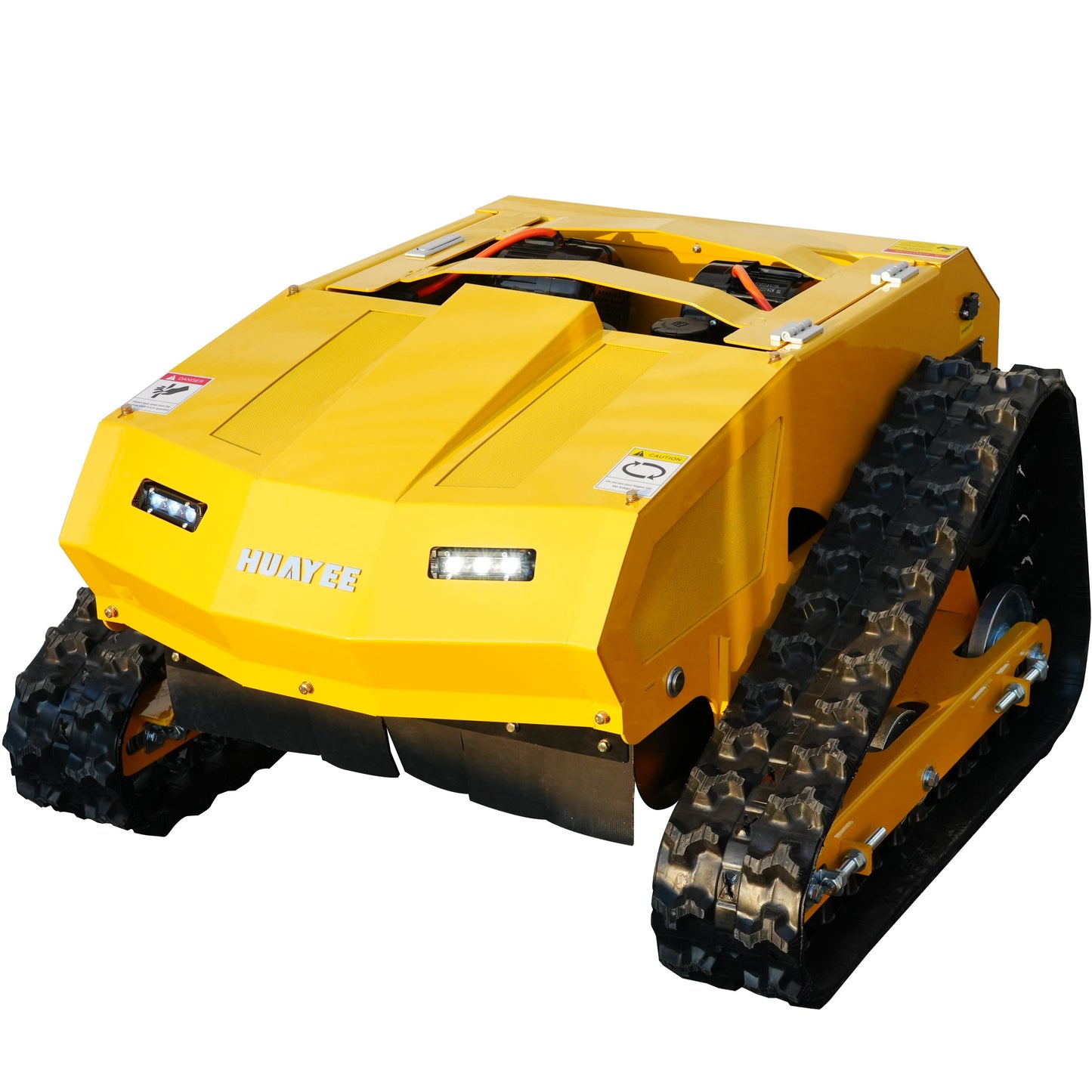 MHY55 Compact Remote Control Tracked Lawn Mower - 9HP LONCIN Gas Engine, 550mm Mowing Width