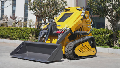 HUAYEE LHY480 Mini Skid Steer Loader - 23HP Briggs & Stratton Engine, 560kg Rated Load